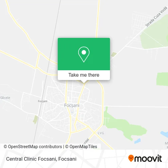 Central Clinic Focsani map