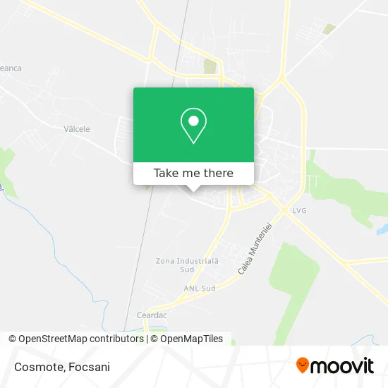 Cosmote map