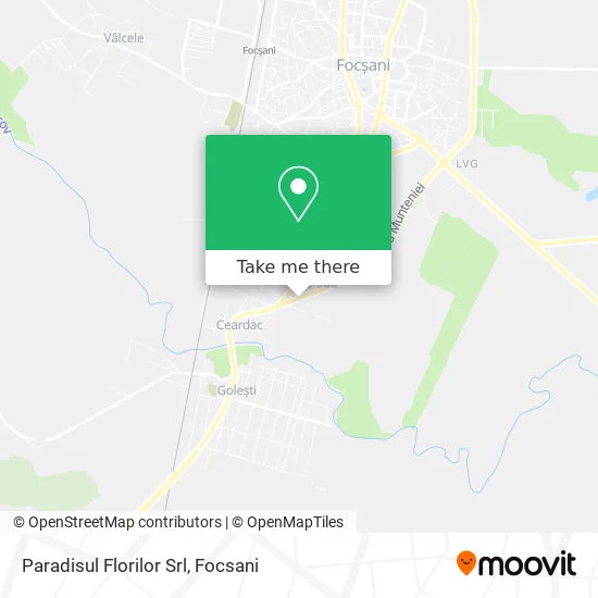 Paradisul Florilor Srl map