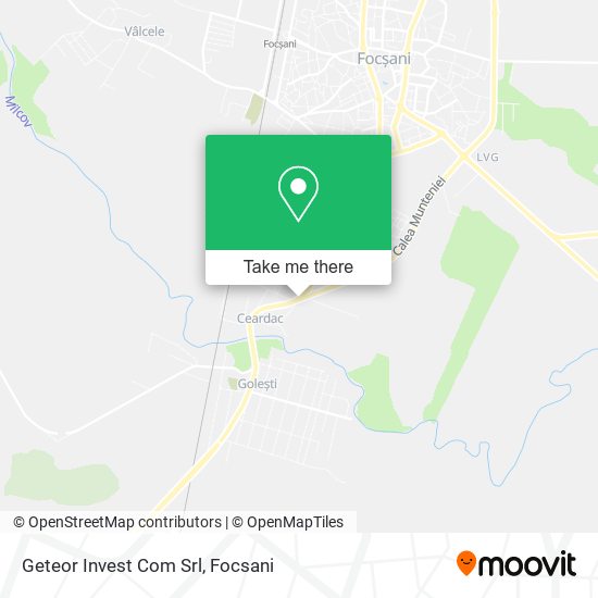 Geteor Invest Com Srl map