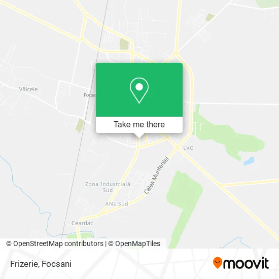 Frizerie map