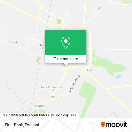 First Bank map