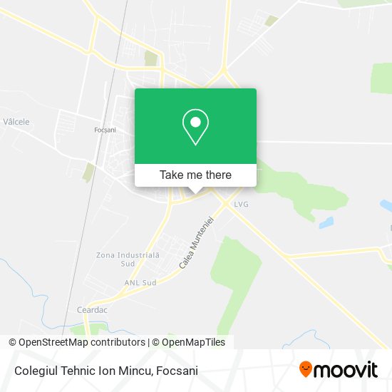 Colegiul Tehnic Ion Mincu map