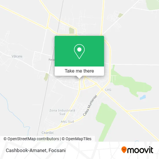 Cashbook-Amanet map