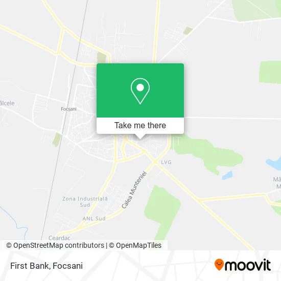 First Bank map