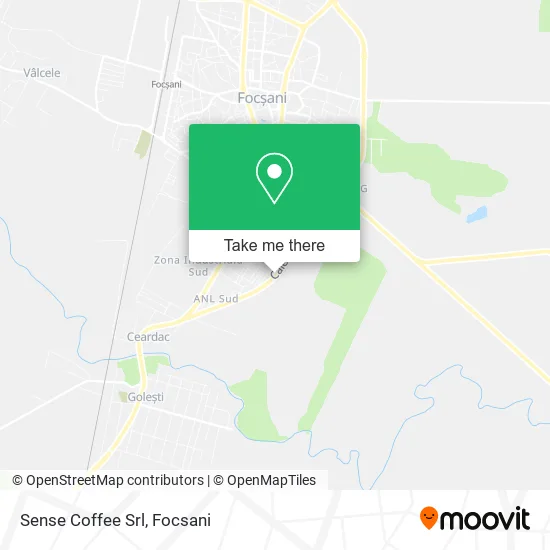 Sense Coffee Srl map