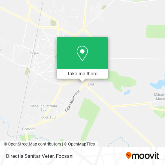 Directia Sanitar Veter map