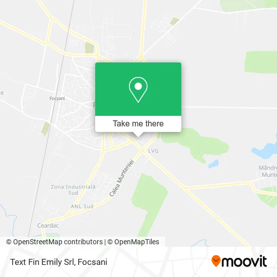Text Fin Emily Srl map