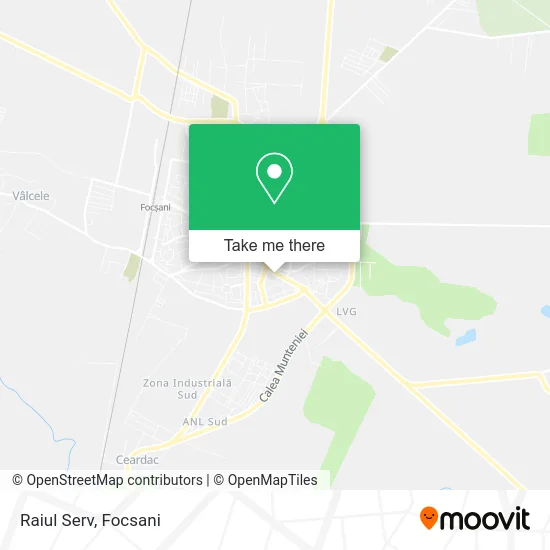 Raiul Serv map