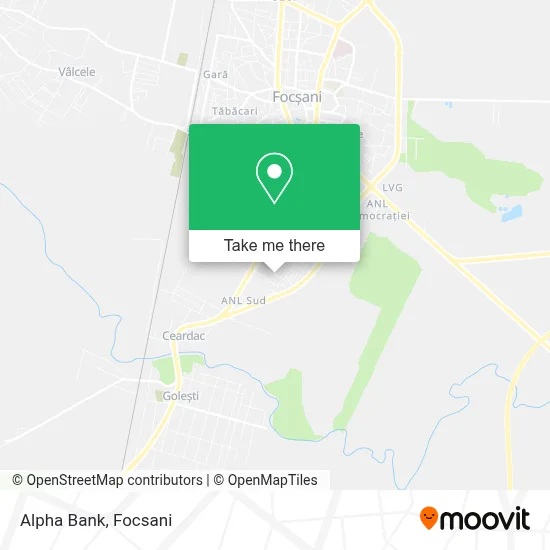 Alpha Bank map