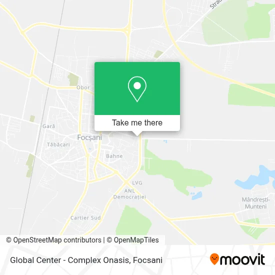 Global Center - Complex Onasis map