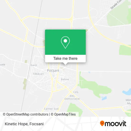 Kinetic Hope map