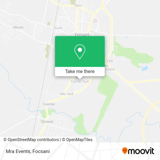 Mra Events map