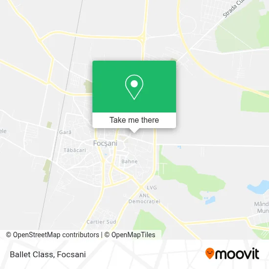Ballet Class map