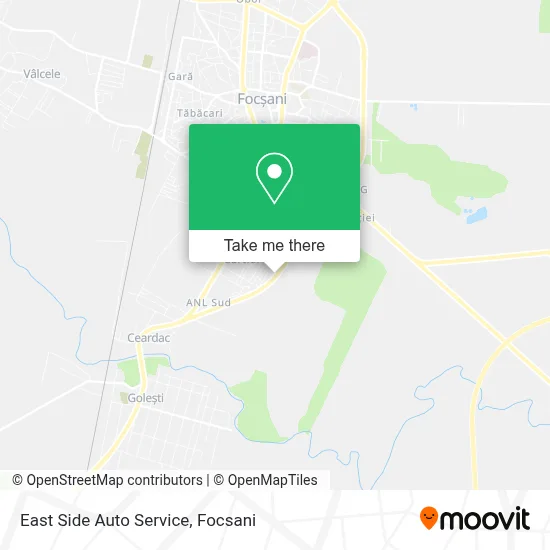 East Side Auto Service map
