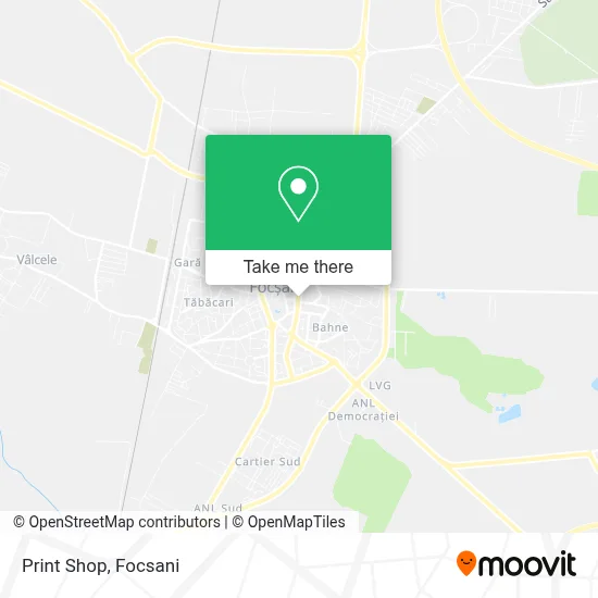 Print Shop map