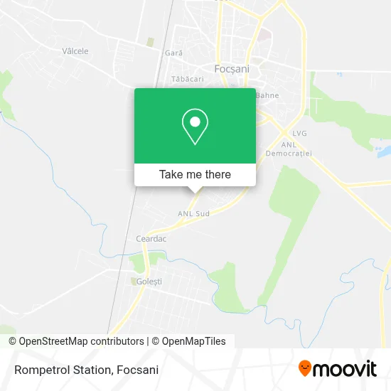 Rompetrol Station map