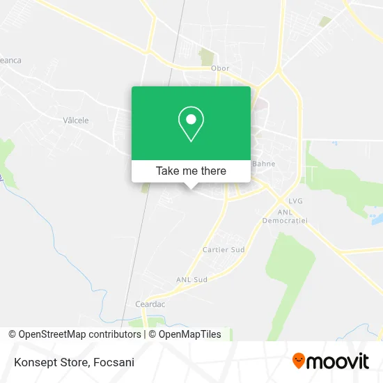Konsept Store map