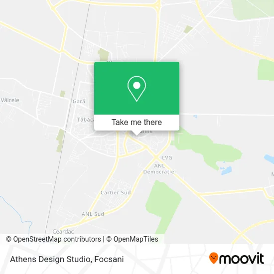 Athens Design Studio map