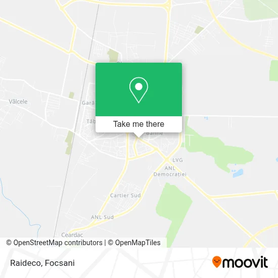 Raideco map