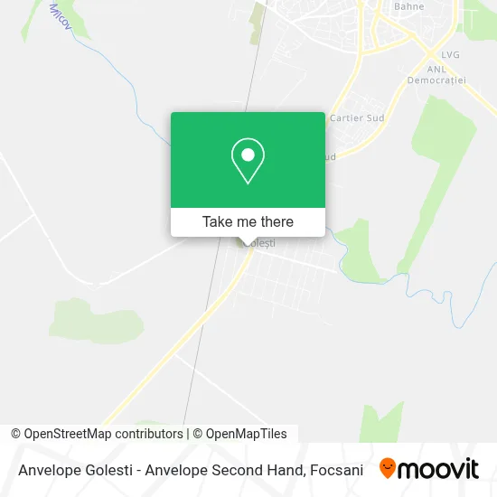 Anvelope Golesti - Anvelope Second Hand map