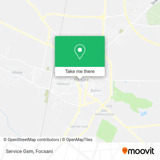 Service Gsm map