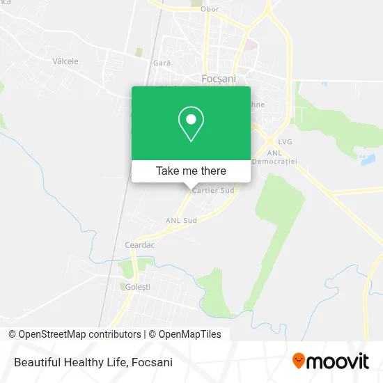 Beautiful Healthy Life map