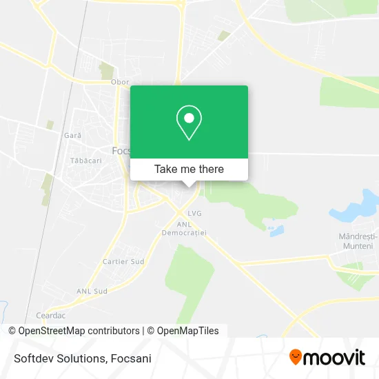Softdev Solutions map