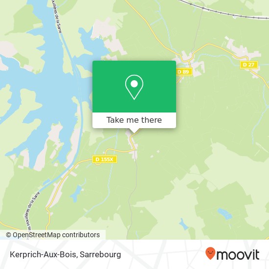 Kerprich-Aux-Bois map