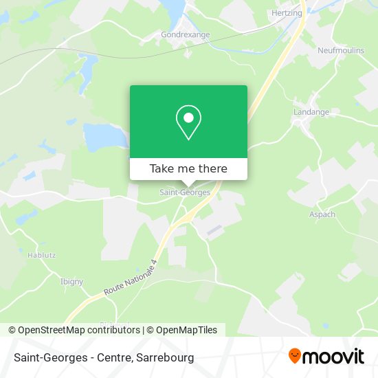 Saint-Georges - Centre map