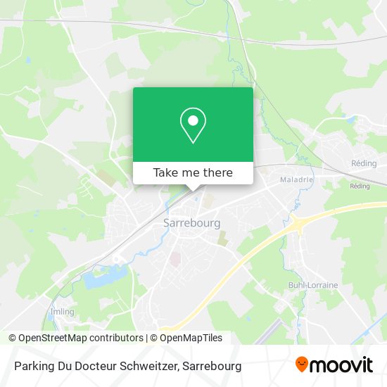Parking Du Docteur Schweitzer map