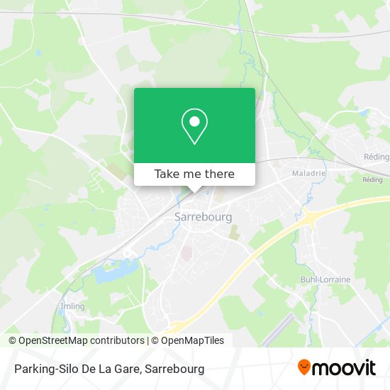 Parking-Silo De La Gare map