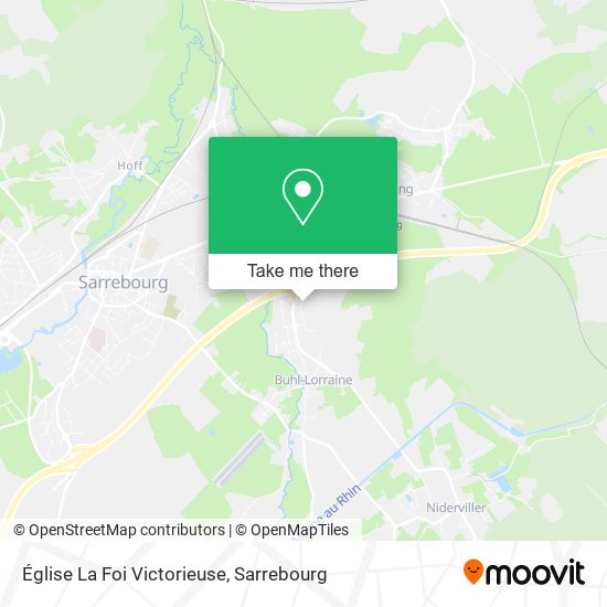 Église La Foi Victorieuse map