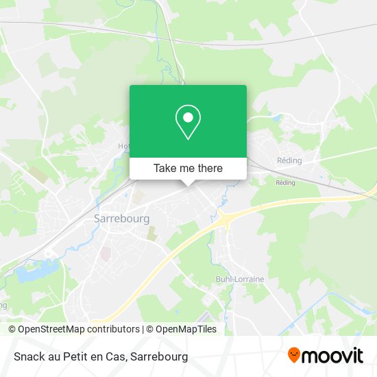 Snack au Petit en Cas map