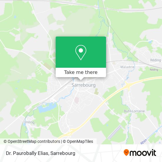 Dr. Paurobally Elias map