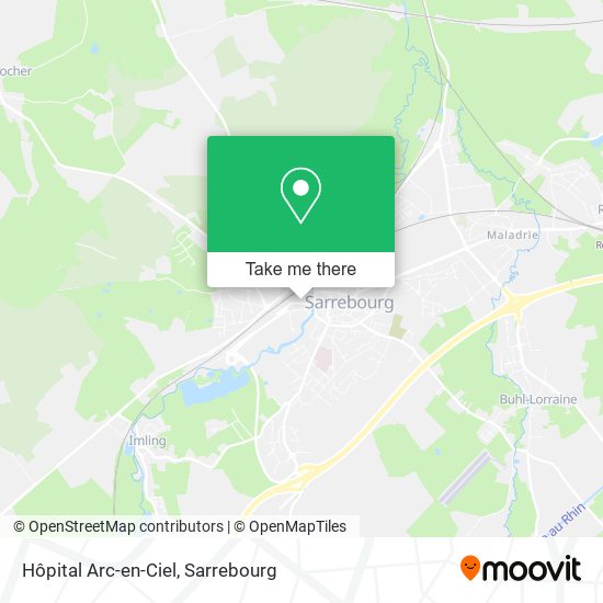 Hôpital Arc-en-Ciel map