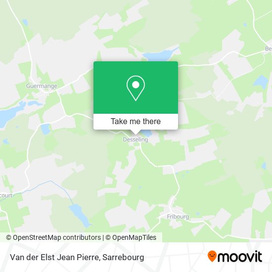 Van der Elst Jean Pierre map