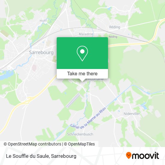 Le Souffle du Saule map