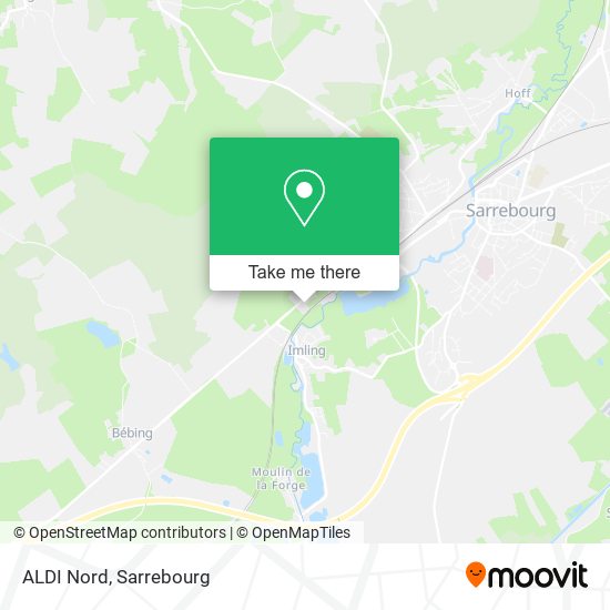 ALDI Nord map