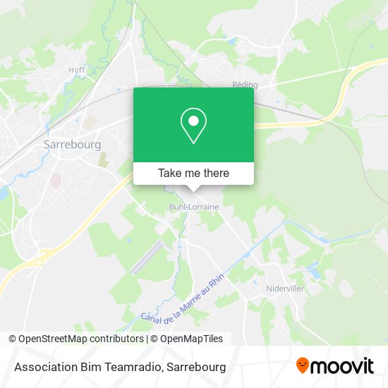 Association Bim Teamradio map