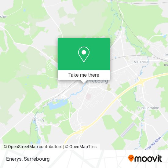 Enerys map