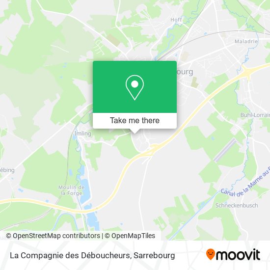 La Compagnie des Déboucheurs map