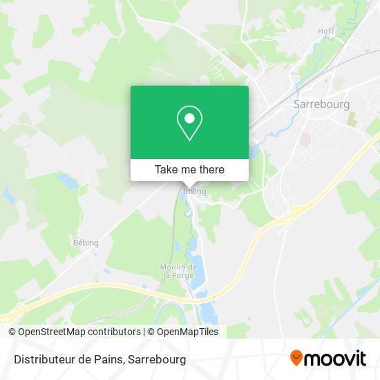 Distributeur de Pains map