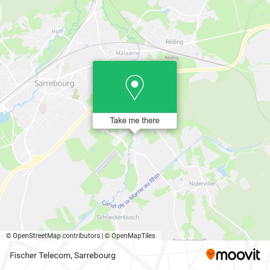 Fischer Telecom map