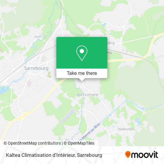 Kaltea Climatisation d'Intérieur map