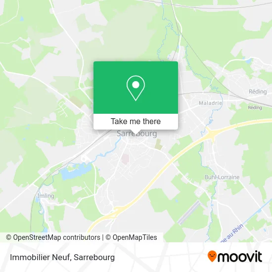 Immobilier Neuf map