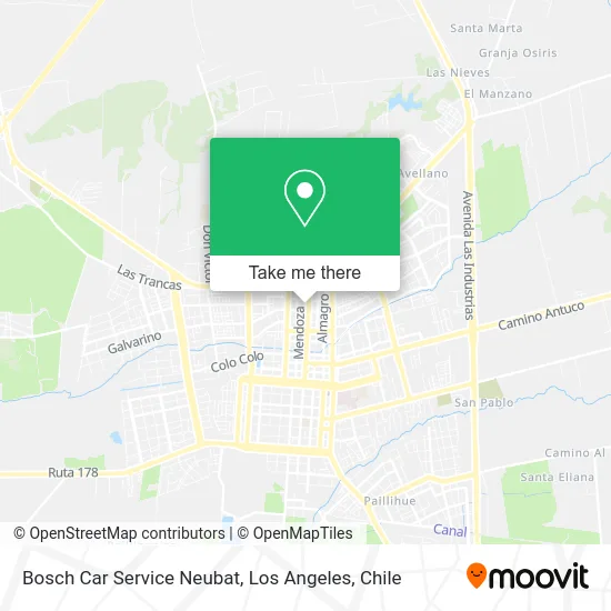 Bosch Car Service Neubat map