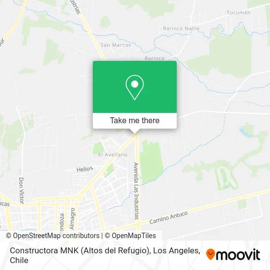 Constructora MNK (Altos del Refugio) map