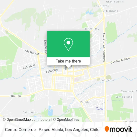 Centro Comercial Paseo Alcalá map