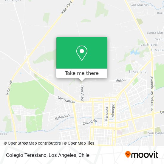 Colegio Teresiano map